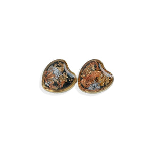 Small Heart Stud Earrings - Kate Koel