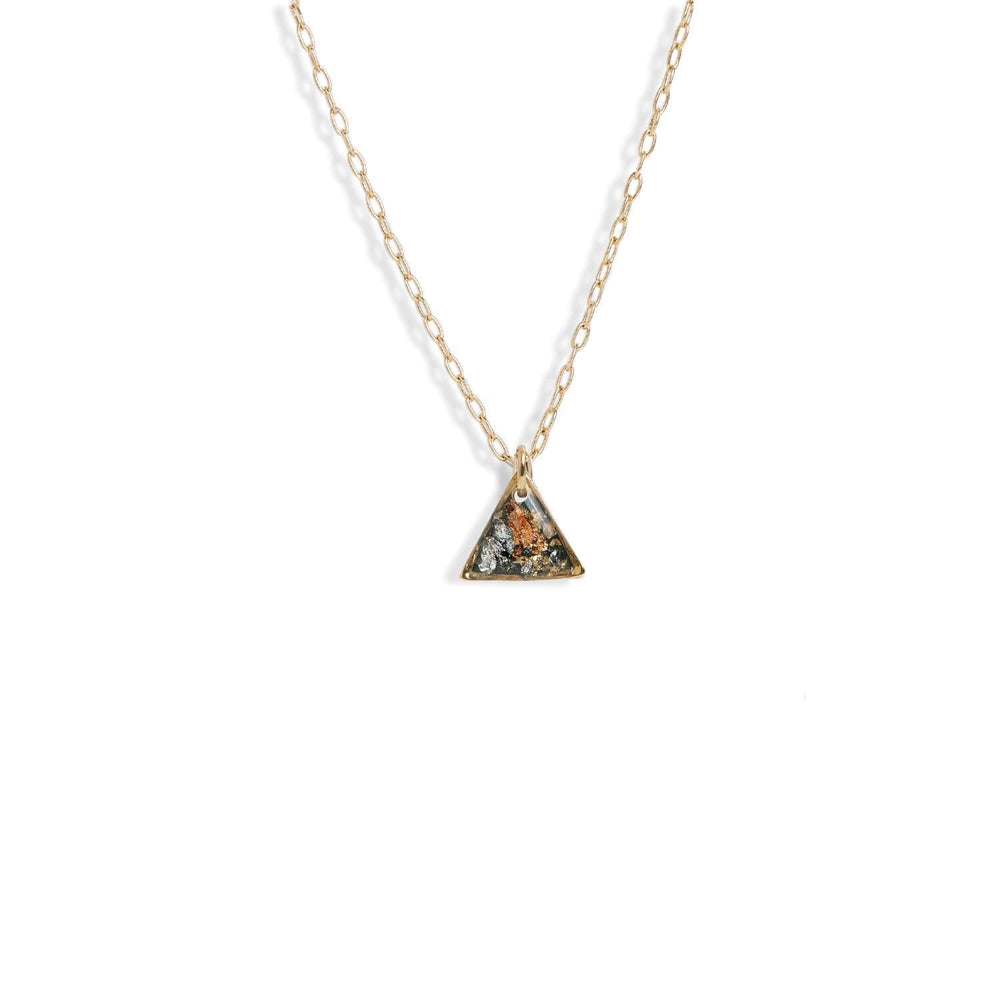 Small Triangle Fall Necklace - Kate Koel