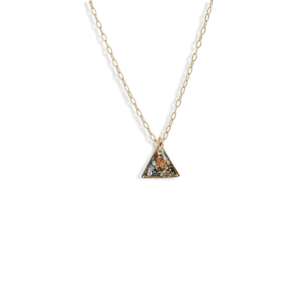 Small Triangle Fall Necklace - Kate Koel