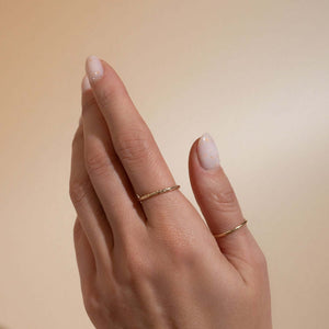 Snake Skin Textured Ring - Kate Koel