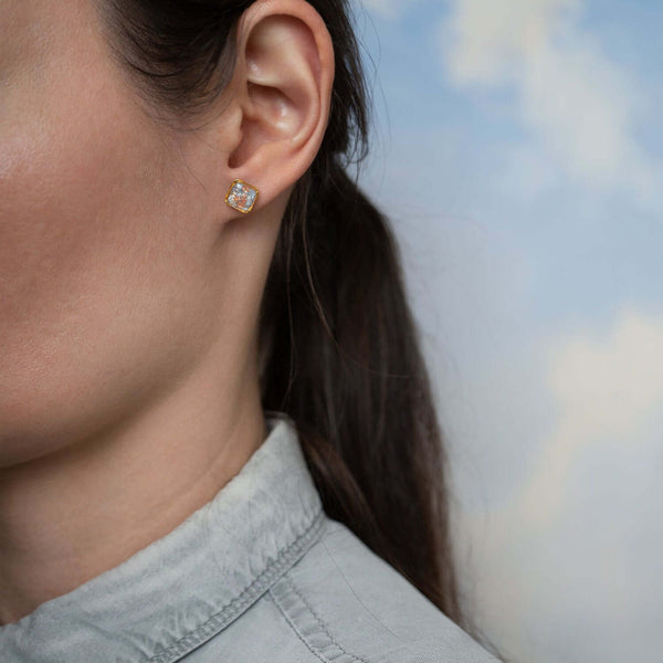 Square Fall Stud Earrings - Kate Koel