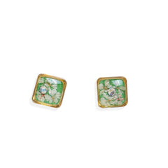 Square Flower Earrings - Kate Koel