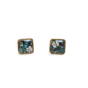 Square Flower Earrings - Kate Koel