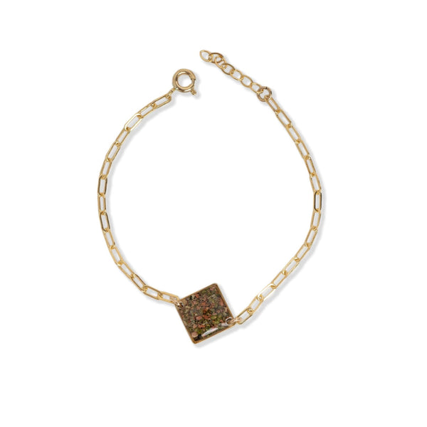 Square Gem Bracelet - Kate Koel