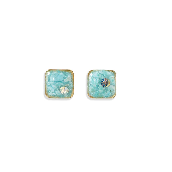 Square Stud Earrings - Kate Koel