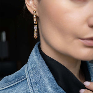 Statement Fall Long Earrings - Kate Koel