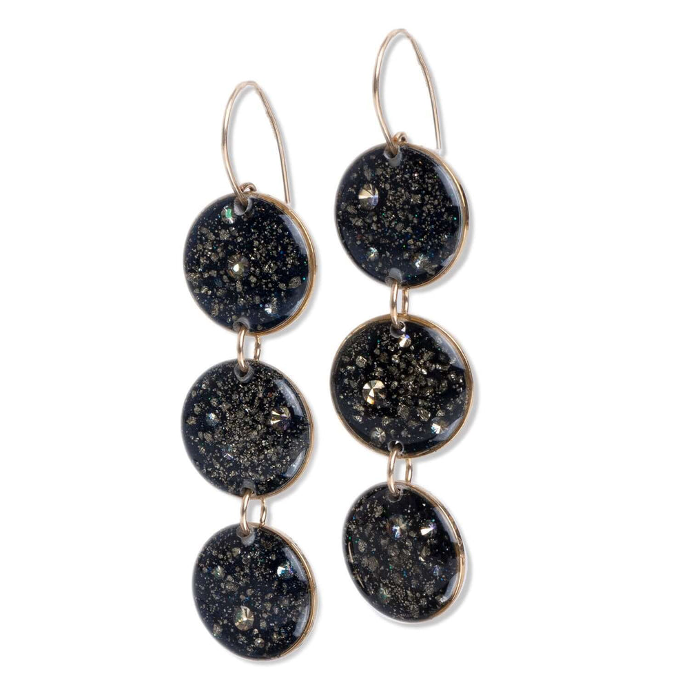 Statement Galaxy Round Earrings - Kate Koel