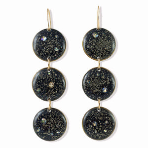 Statement Galaxy Round Earrings - Kate Koel