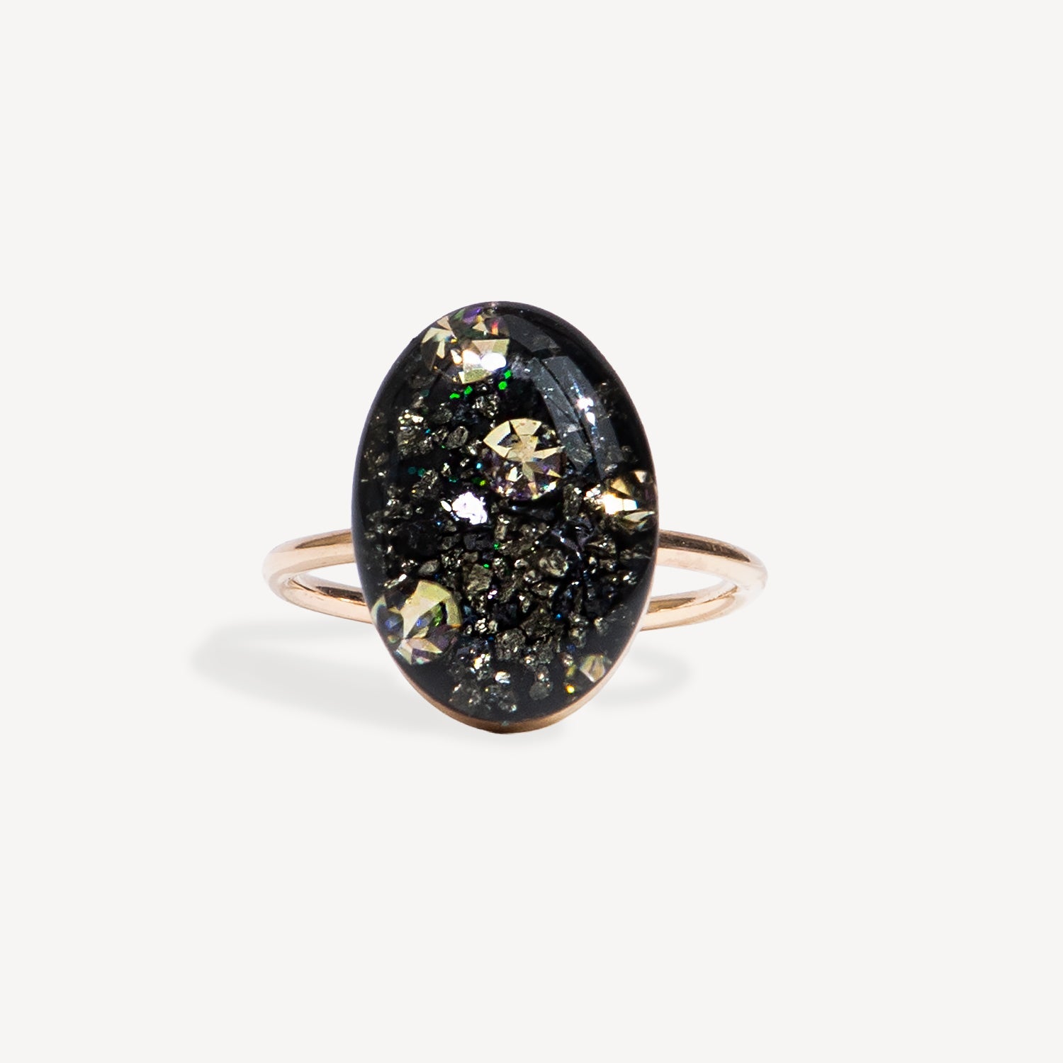 Statement Oval Galaxy Ring – Kate Koel