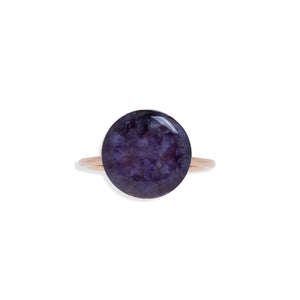 Statement Round Gemstone Ring - Kate Koel