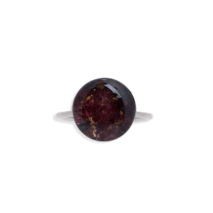 Statement Round Gemstone Ring - Kate Koel