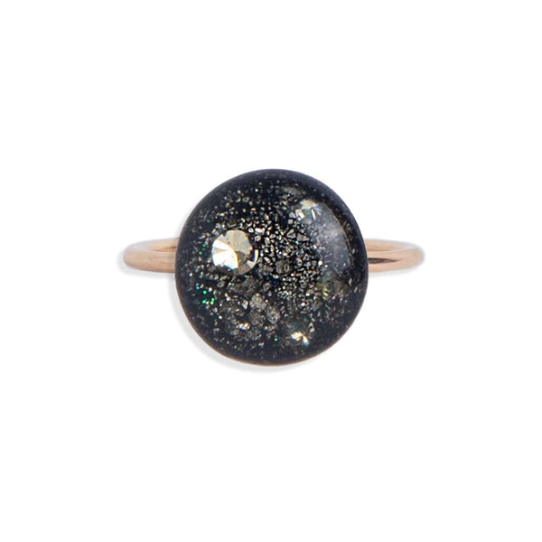 Statement Round Gemstone Ring - Kate Koel