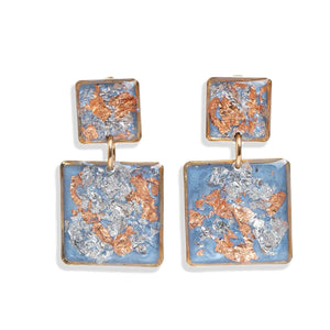 Statement Square Earrings - Kate Koel