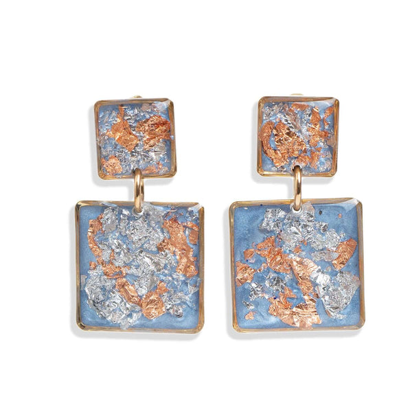 Statement Square Earrings - Kate Koel