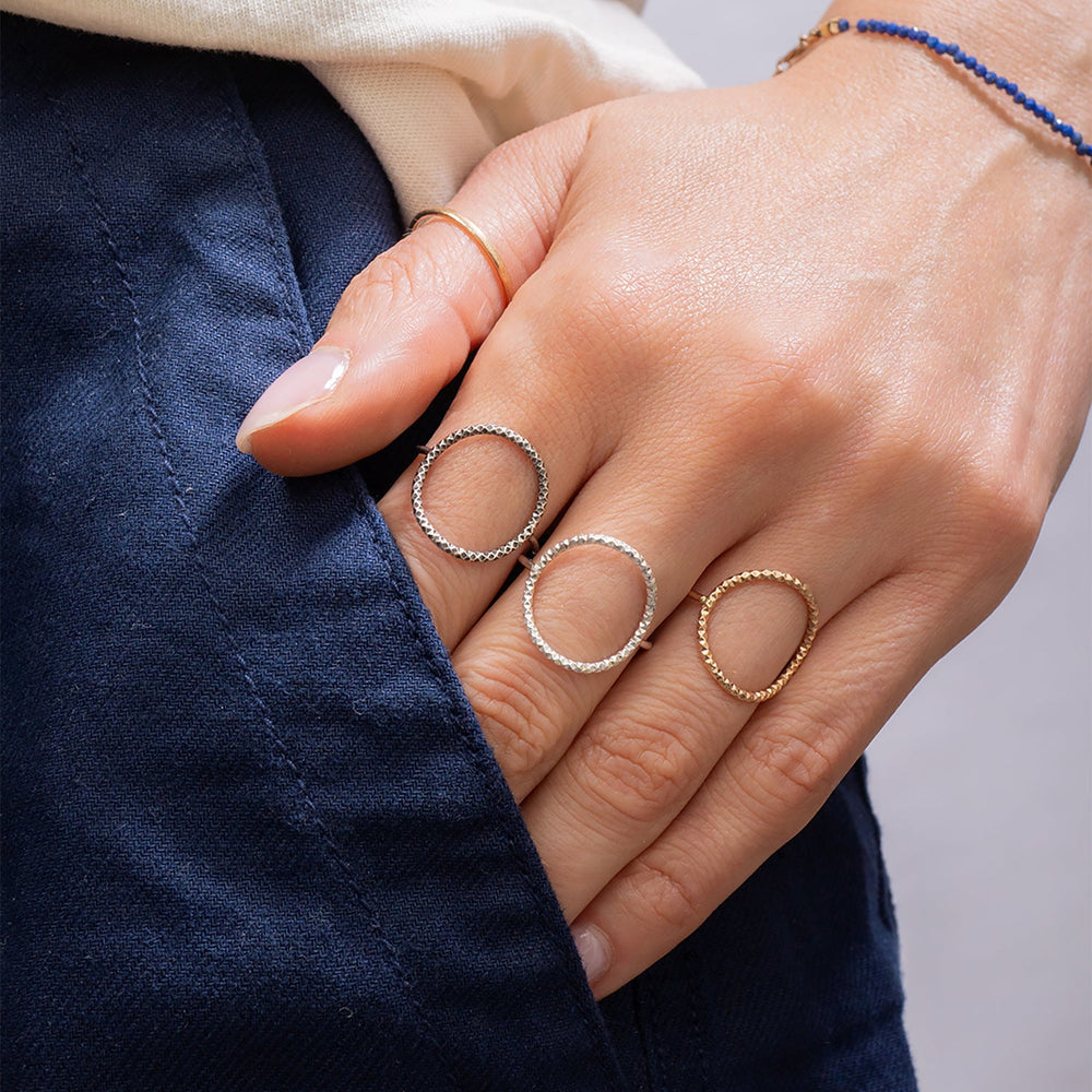 Everyday essentials 14k gold-filled stacking rings and dainty handmade jewelry