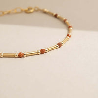 Sunstone Beaded Bracelet - Kate Koel