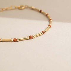 Sunstone Beaded Bracelet - Kate Koel