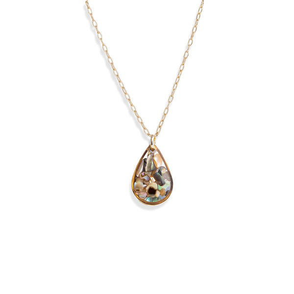 Teardrop Gem Necklace - Kate Koel