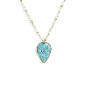 Teardrop Gem Necklace - Kate Koel