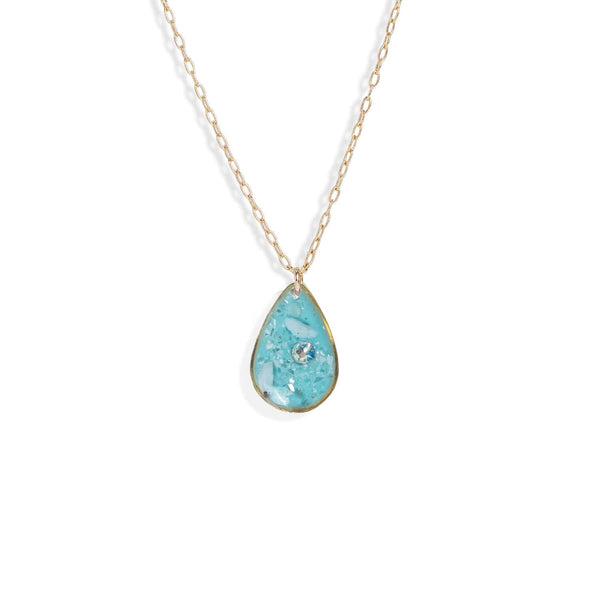 Teardrop Gem Necklace - Kate Koel