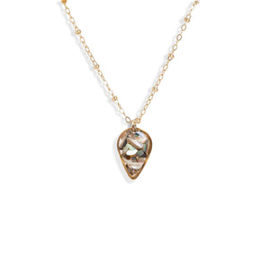 Teardrop Gem Necklace - Kate Koel