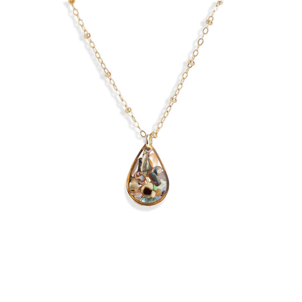 Teardrop Gem Necklace - Kate Koel