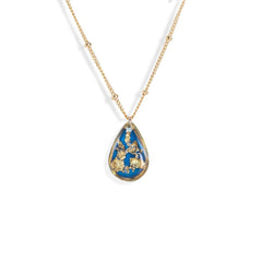 Teardrop Shimmer Foils Necklace - Kate Koel