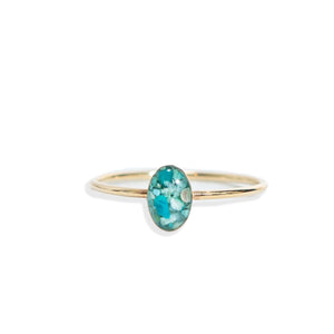 Tiny Oval Ring - Kate Koel