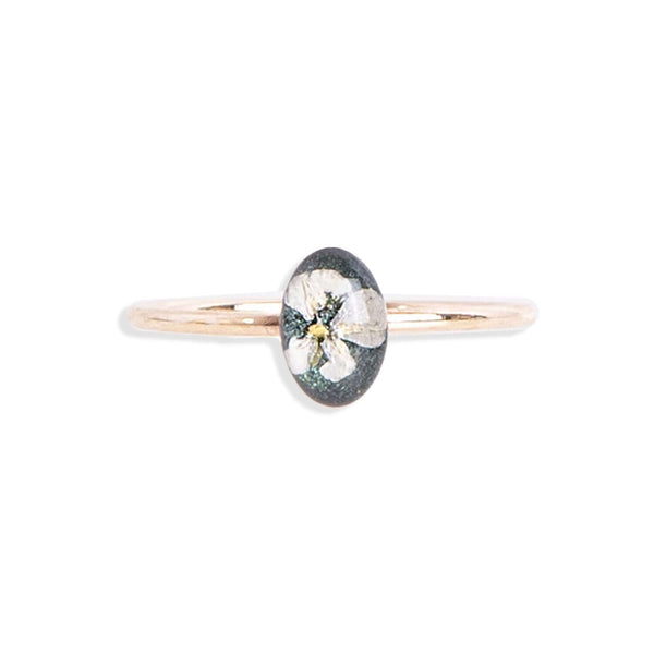 Tiny Oval Ring - Kate Koel