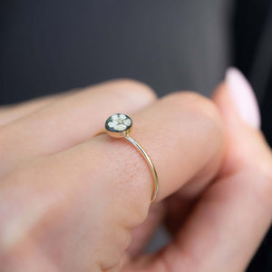 Tiny Round Ring - Kate Koel