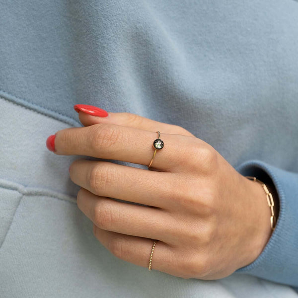 Tiny Round Ring - Kate Koel