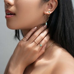 Tiny Round Ring - Kate Koel