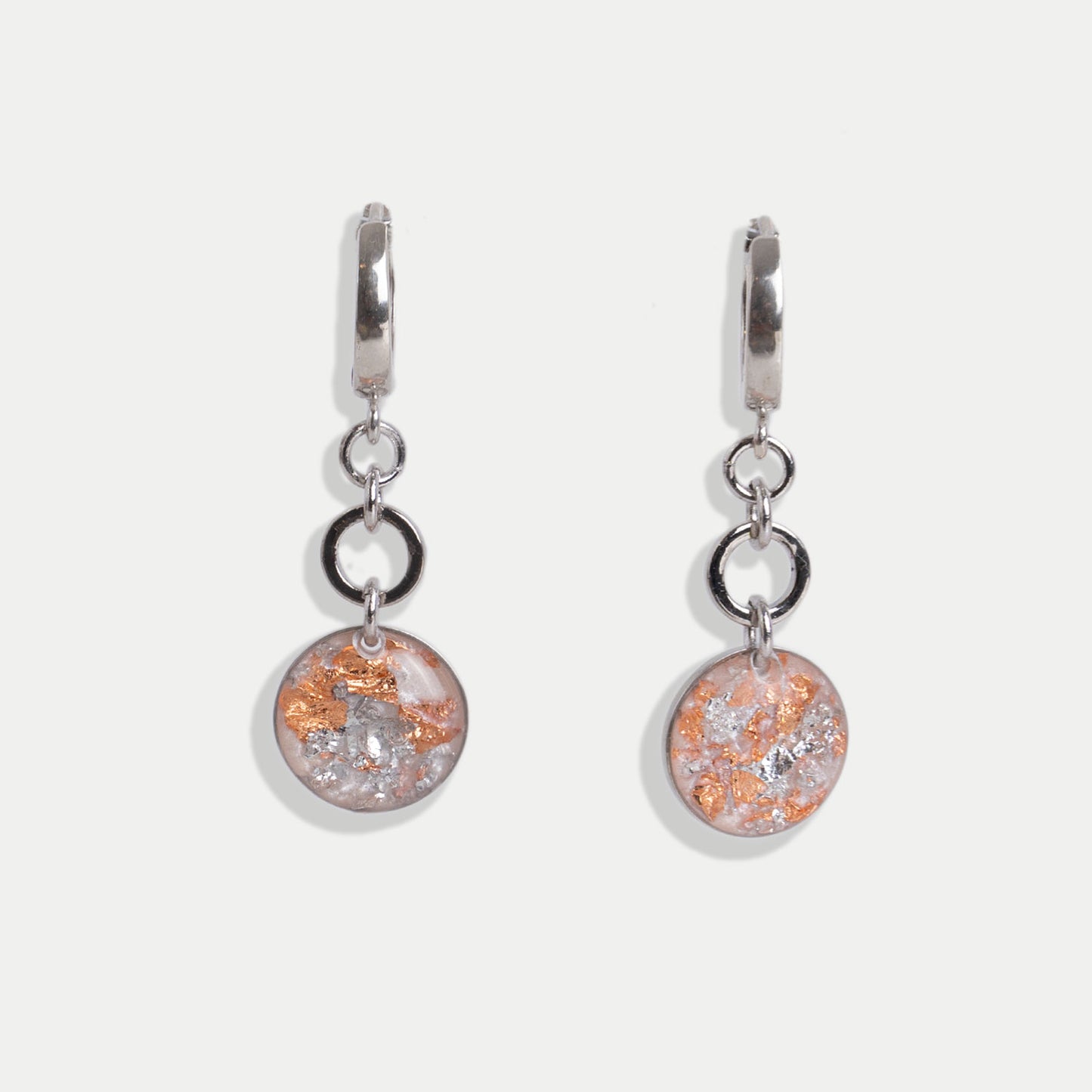 
                  
                    Dangling Sakura Earrings in Silver
                  
                