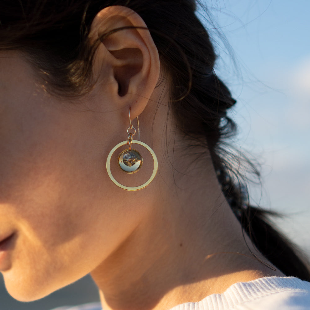 
                      
                        Dangling Fall Orbit Earrings 
                      
                    