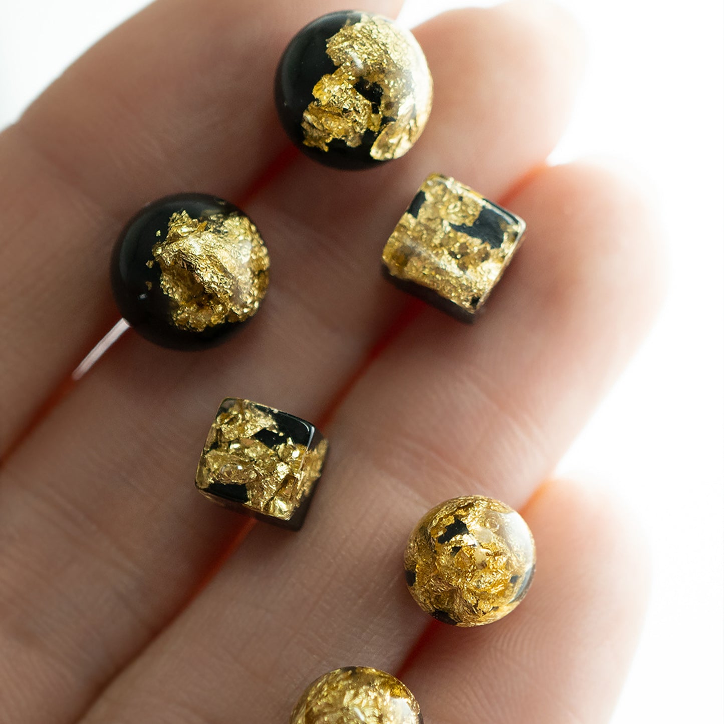 
                  
                    Black and Gold Earrings
                  
                