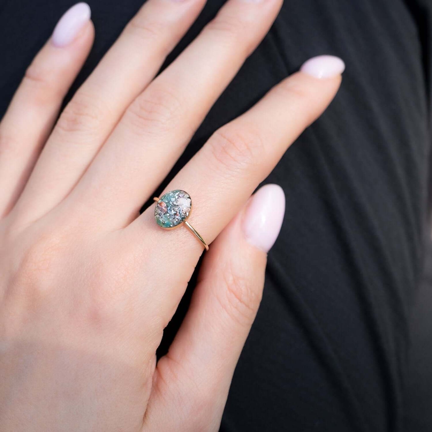 Delicate Gemstone Mix Ring - Kate Koel