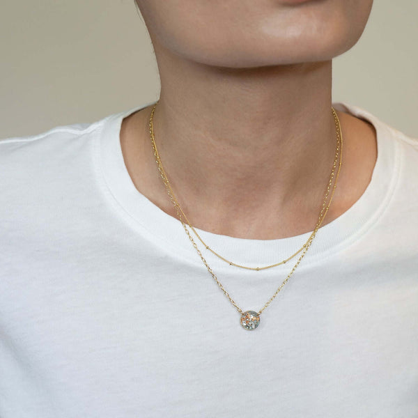 Ice Circle Necklace - Kate Koel