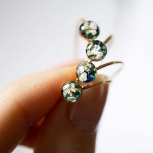 Tiny Flower Turquoise Ring - Kate Koel