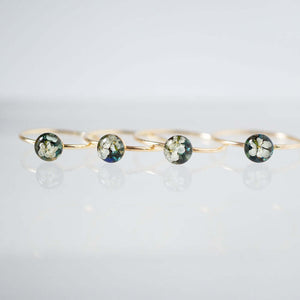Tiny Flower Turquoise Ring - Kate Koel